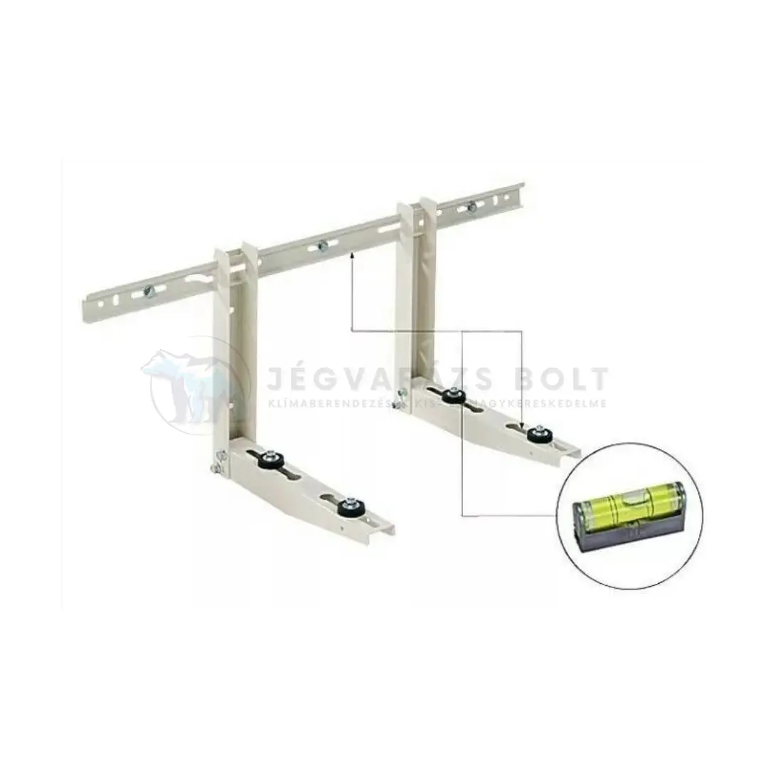 KLÍMATARTÓ KONZOL (ÁLLÍTHATÓ LÁBTÁVOLSÁG, 55 CM, 120KG)