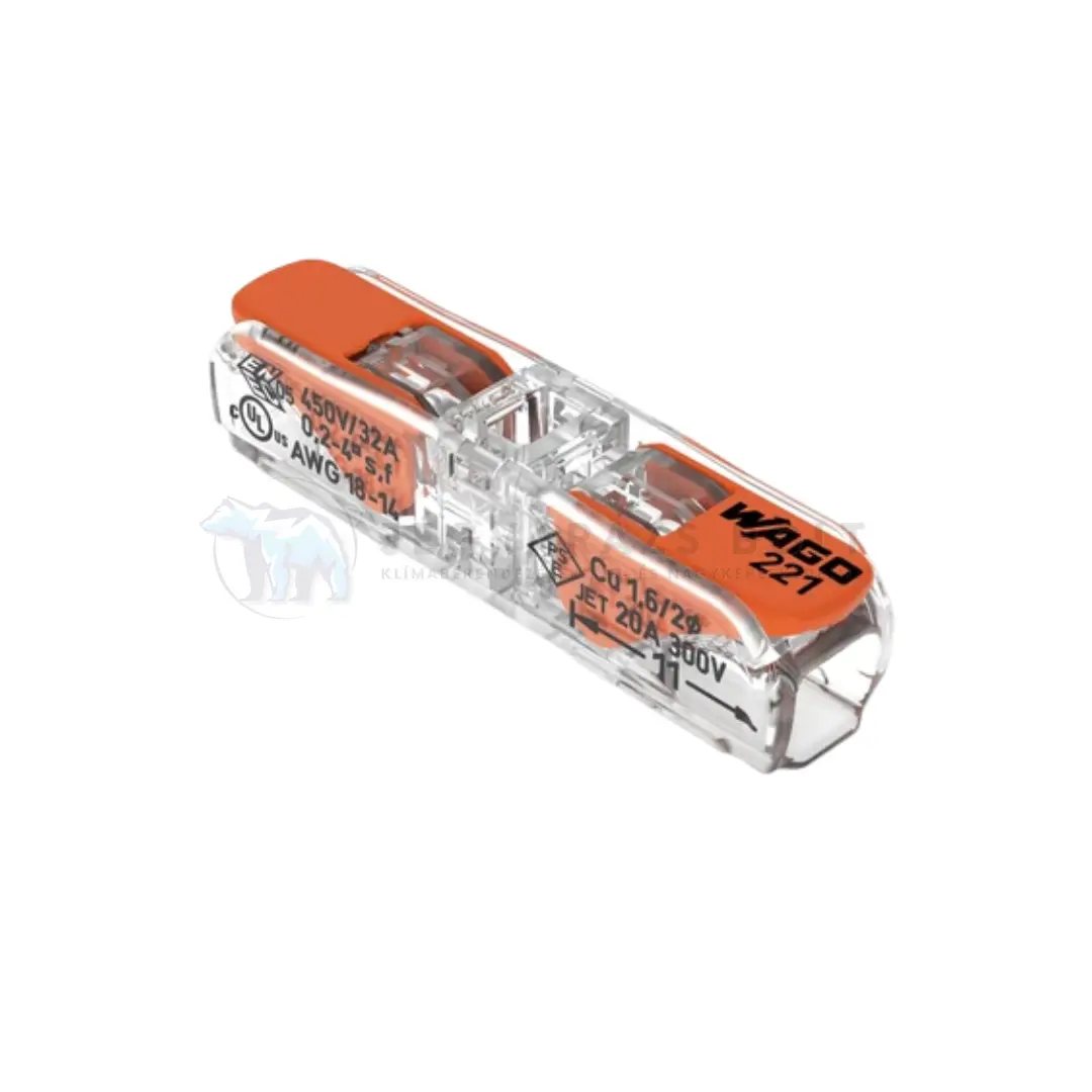 VEZETÉKÖSSZEKÖTŐ  WAGO 1 PÓLUSÚ ÁTL.4MM2